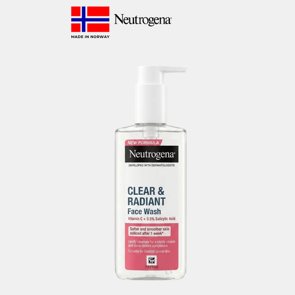 Neutrogena Clear & Radiant Face Wash with Vitamin C